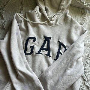 GAP LOGO HOODIE {USED}